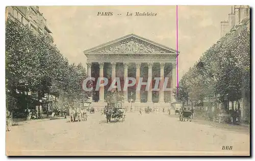 Cartes postales Paris La Madeleine