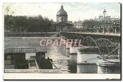 Cartes postales Institut Bon Marche Paris