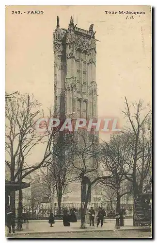 Cartes postales Paris Tour St Jacques