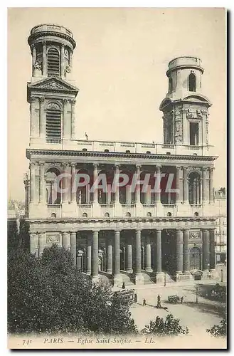 Cartes postales Paris Eglise Saint Sulpice