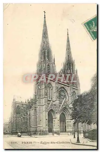 Cartes postales Paris Eglise Ste Clothilde