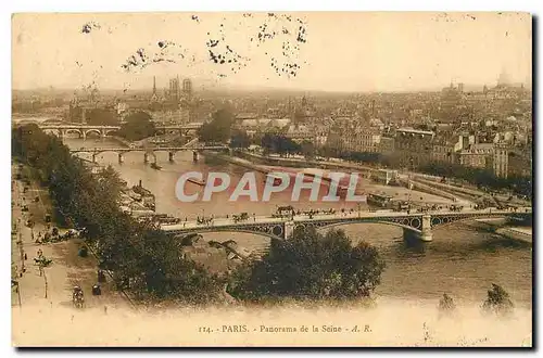 Cartes postales Paris Panorama de la Seine