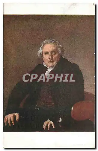 Ansichtskarte AK J A D Ingres Portrait de Louis Francois Bertinaino