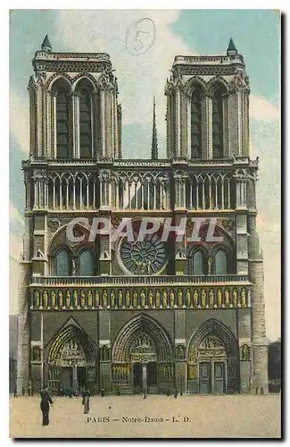 Cartes postales Paris Notre Dame