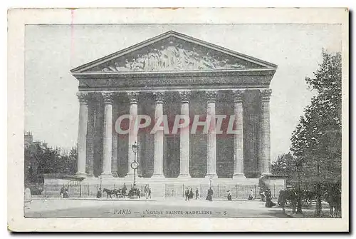 Cartes postales Paris L'Eglise Sainte Madeleine