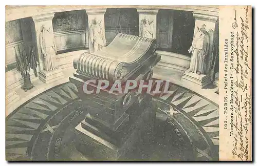 Ansichtskarte AK Paris Palais des Invalides Tombeau de Napoleon I Le Sarcophage