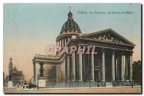 Cartes postales Paris Le Pantheon St Etienne du Mont