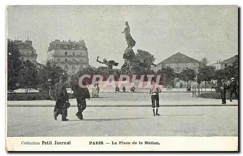 Cartes postales Collection Petit Journal Paris La Place de la Nation