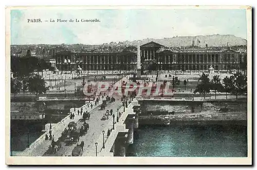 Cartes postales Paris La Place de la Concorde