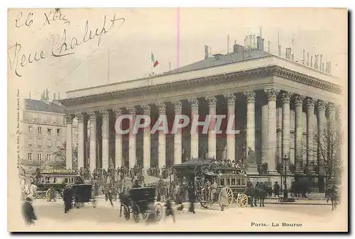 Cartes postales Paris La Bourse