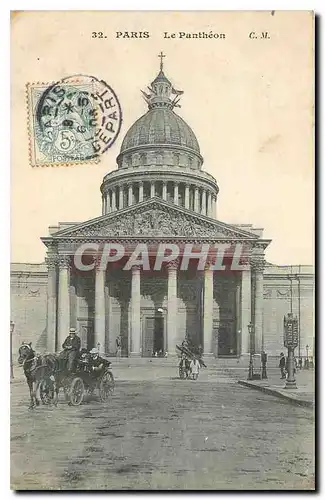 Cartes postales Paris Le Pantheon