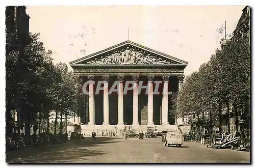 Cartes postales Paris Rue Royale et l'Eglise de la Madeleine