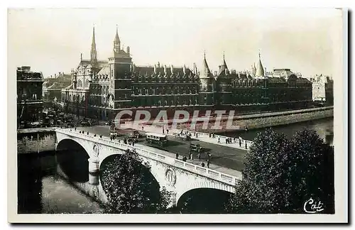 Ansichtskarte AK Paris Le Pont au Change et la Conciergerie