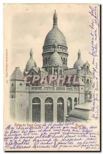 Cartes postales Eglise du Sacre Coeur Paris