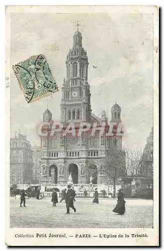 Ansichtskarte AK Collection Petit Journal Paris L'Eglise de la Trinite