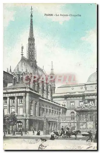 Cartes postales Paris La Sainte Chapelle