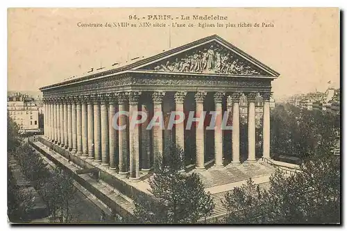 Cartes postales Paris La Madeleine