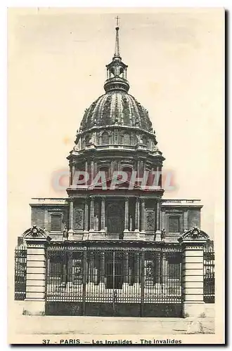 Cartes postales Paris Les Invalides