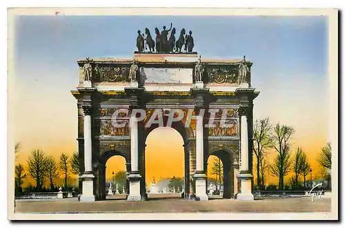 Ansichtskarte AK Paris et ses Merveilles Arc de Triomphe du Carrousel