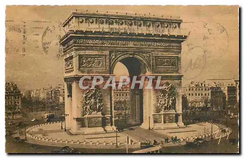 Cartes postales Paris et ses Merveilles Arc de Triomphe de l'Etoile