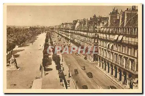 Ansichtskarte AK Paris et ses Merveilles Rue de Rivoli et Jardin des Tuileries