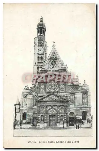 Ansichtskarte AK Paris Eglise Saint Etienne du Mont