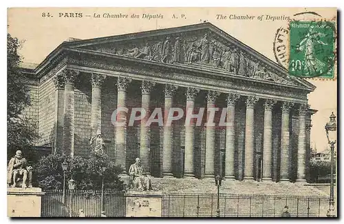 Cartes postales Paris La Chambre des Deputes