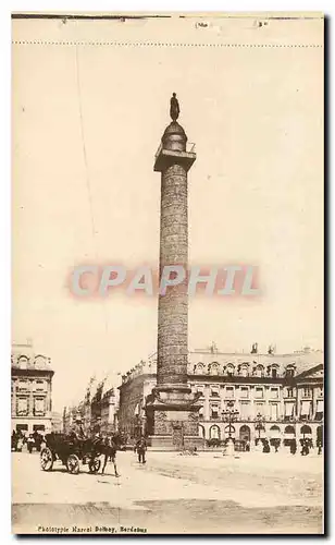 Cartes postales Paris Place Vendome