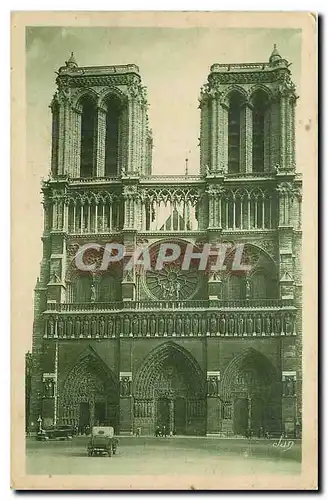 Cartes postales Paris La Cathedrale Notre Dame