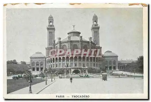 Cartes postales Paris Trocadero