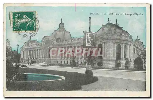 Ansichtskarte AK Paris Le Petit Palais Champ Elysees