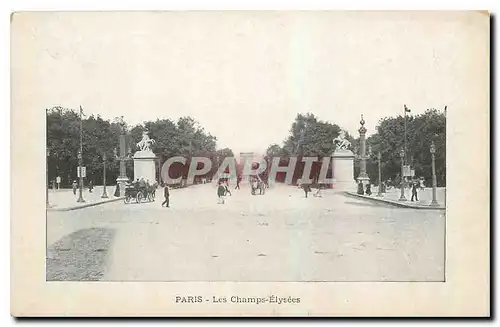 Cartes postales Paris Les Champs Elysees