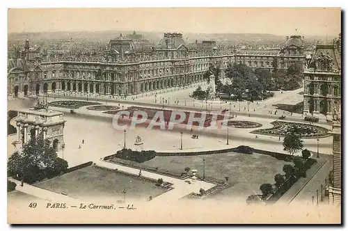 Cartes postales Paris Le Carrousel