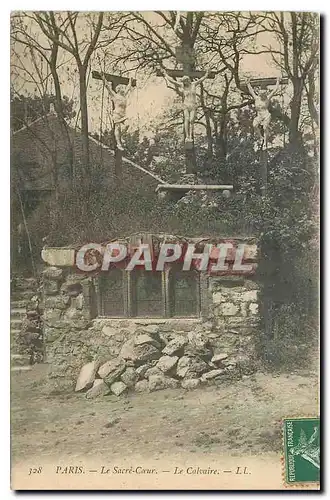 Cartes postales Paris Le Sacre Coeur Le Calvaire