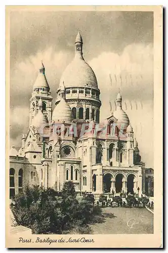 Cartes postales Paris Basilique du Sacre Coeur