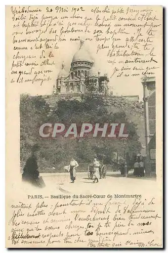 Cartes postales Paris Basilique du Sacre Coeur de Montmartre