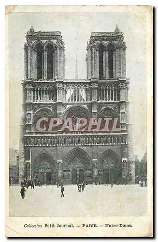 Cartes postales Collection Petit Journal Paris Notre Dame