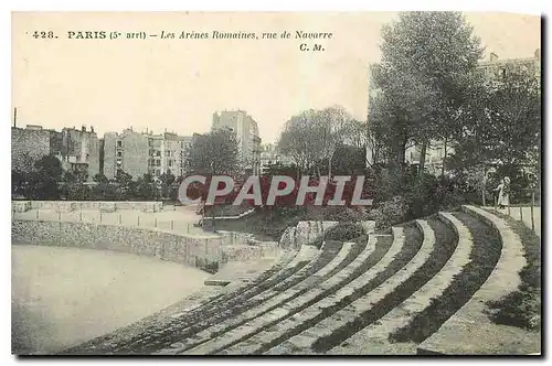 Ansichtskarte AK Paris Les Arenes Romaines rue de Navarre