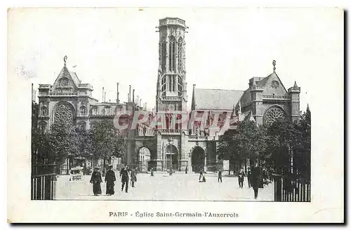 Cartes postales Paris Eglise Saint Germain l'Auxerrois