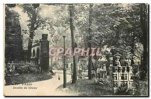 Ansichtskarte AK Paris Jardin de Cluny