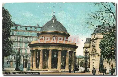 Cartes postales Paris Rotonde du Parc Monceau