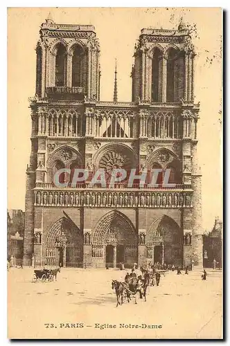 Cartes postales Paris Eglise Notre Dame