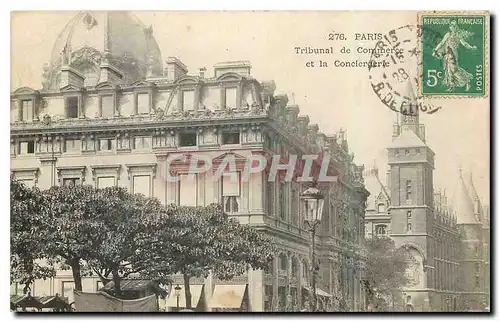 Cartes postales Paris Tribunal de Commerce et la Conciergerie