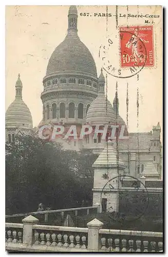 Cartes postales Paris Le Sacre Coeur