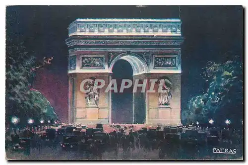 Cartes postales Paris Arc de Triomphe Patras