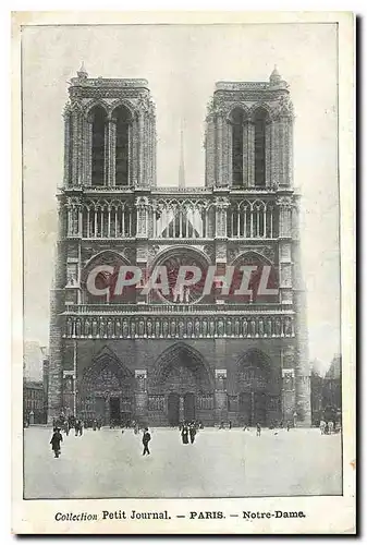 Cartes postales Collection Petit Journal Paris Notre Dame