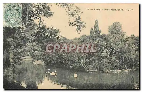 Cartes postales Paris Parc Montsouris