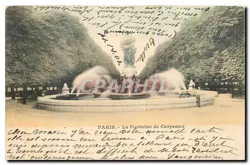 Cartes postales Paris La Fontaine de Carpeaux