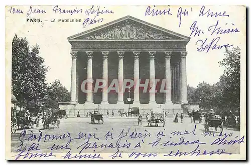 Cartes postales Paris La Madeleine