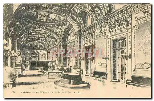 Cartes postales Paris Le Senat La Salle du Trone